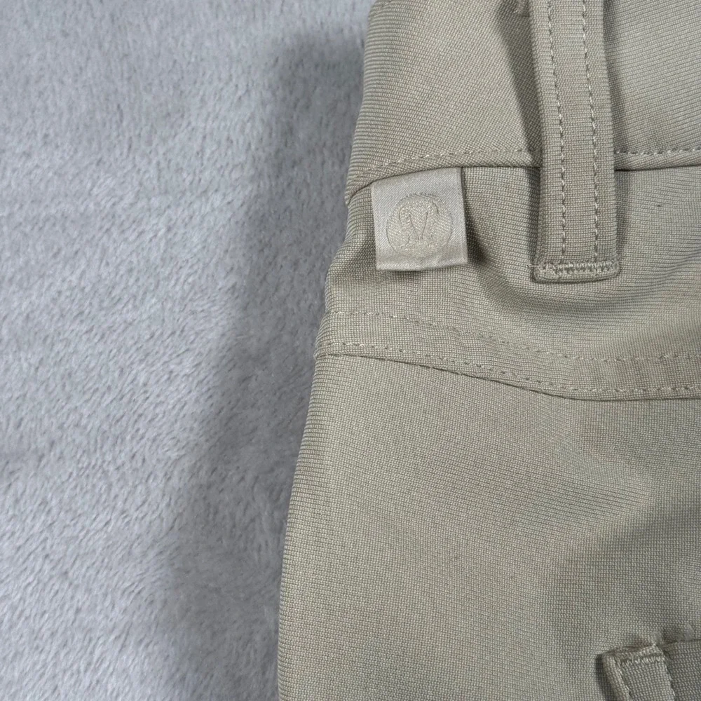 Lululemon Commission Pants Mens 40 Tan Warpstreme Chino Trousers